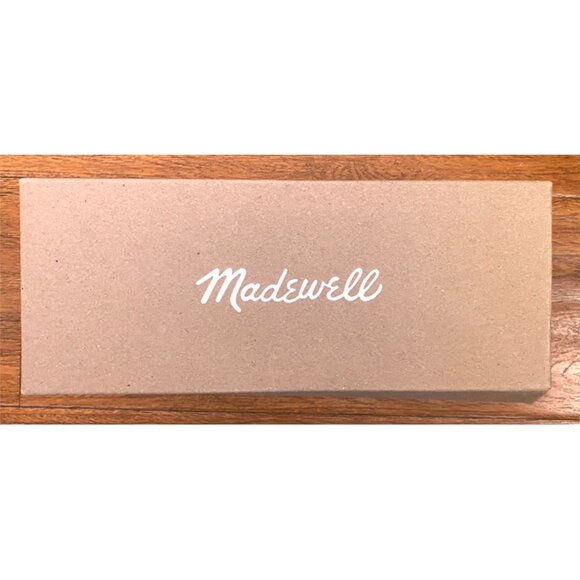 Madewell Women's The Adelle Mule in Snake Embossed Leather Feather Blue 8, NWOT - Picture 2 of 8